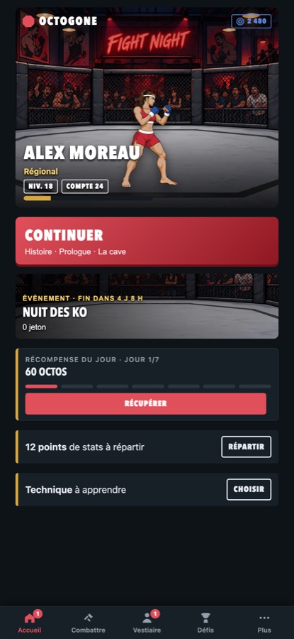 Capture d'écran 1 de Octogone